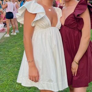 For Love and Lemons Clementine Mini Dress 🍋